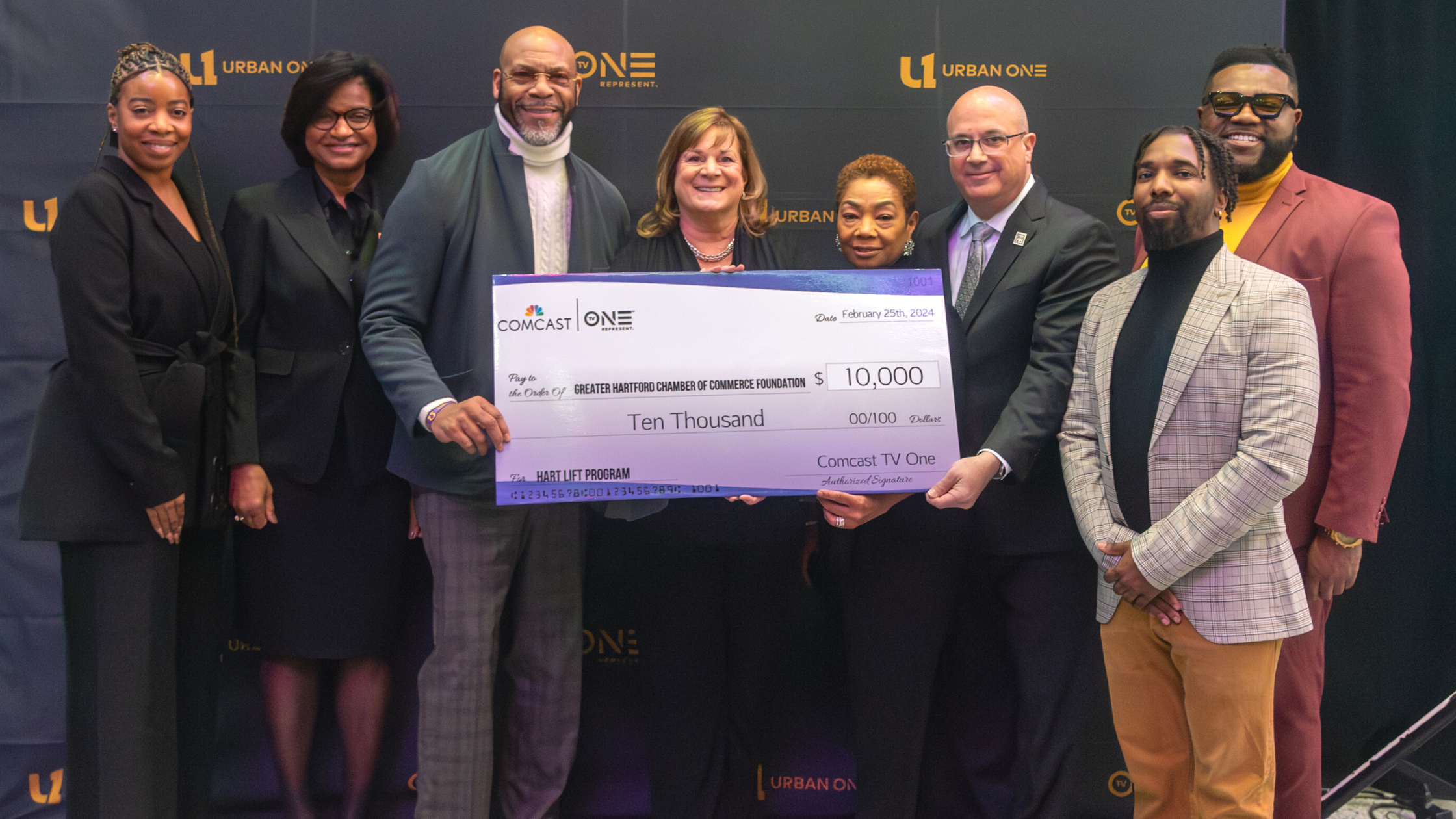 Comcast and TV One Award $10,000 Grant to Hart Lift Program at Black History Month Celebration