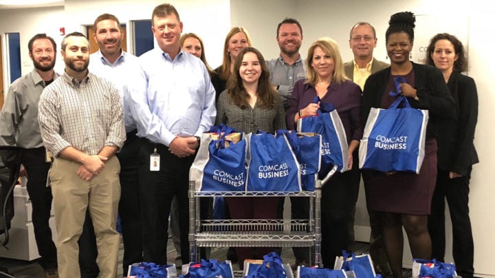 Comcast’s Black Employees Network Helps Local Families Celebrate