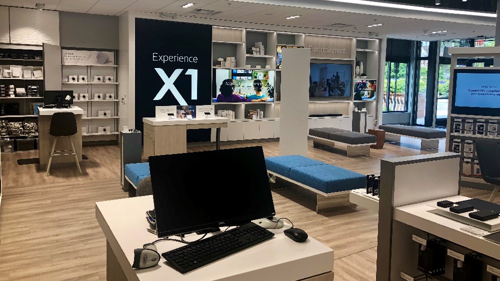 X1 Xfinity store interior