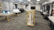 interior of Irwin Xfinity store