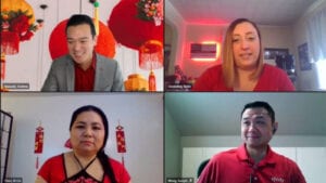 Comcast employees celebrate Lunar New Year
