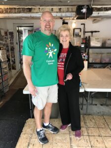 Mike at Comcast Cares Day