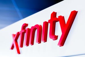 Xfinity logo on store exterior