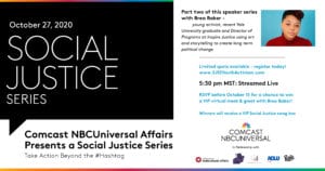 Tune In Here! Social Justice Series: Youth Activism with Brea Baker